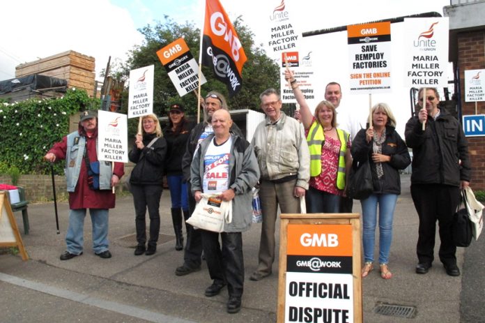 Remploy disabled workers picket to save their jobs from savage and heartless government cuts