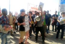 The Young Socialists lobby of the TUC Congress  yesterday afternoon showed delegates that youth would never submit to being cheap labourers and were demanding a general strike to bring down the coalition