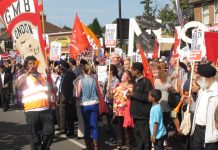 Ten thousand turned out in Ealing on September 15 on the march to stop the closure of Ealing Hospital