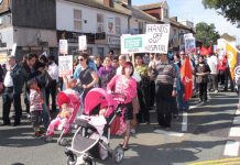 10,000 turned out in September to oppose the closure of Ealing Hospital A&E – now more hospitals face closure and privatisation