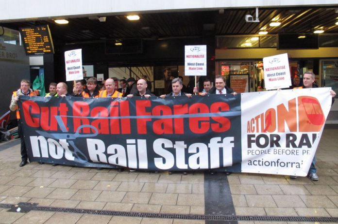 The stance of the RMT has always been clear – it is that rail fares must be cut, staff cuts must be stopped and the industry must be renationalised