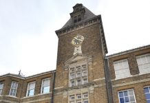 Chase Farm Clock Tower is occupied