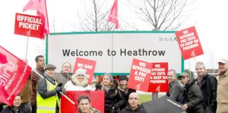 In March 2010 BA cabin crew were forced to take strike action by Walsh who was the BA Chief Executive. He wanted to destroy the Union.He is doing the same at Iberia in Spain