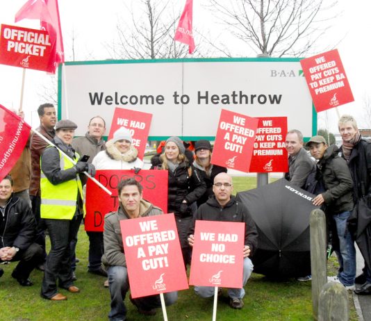 In March 2010 BA cabin crew were forced to take strike action by Walsh who was the BA Chief Executive. He wanted to destroy the Union.He is doing the same at Iberia in Spain