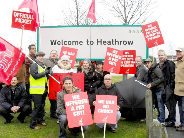 In March 2010 BA cabin crew were forced to take strike action by Walsh who was the BA Chief Executive. He wanted to destroy the Union.He is doing the same at Iberia in Spain