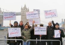 RMT security workers lobbied the Mayor of London against the bullying of its members on Monday