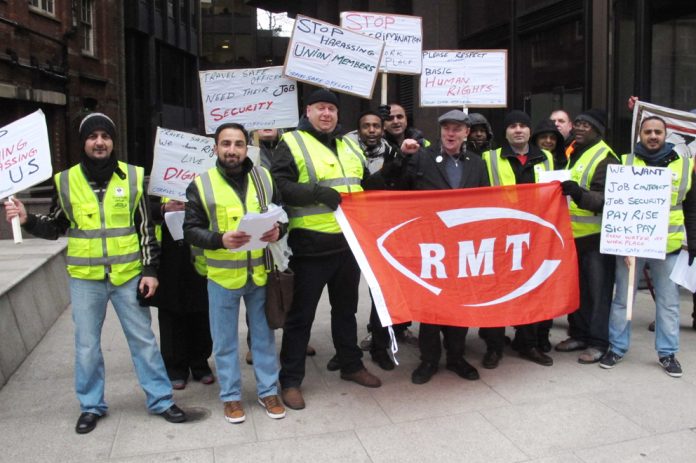 Travel Safe staff on strike against harassment and bullying of union members