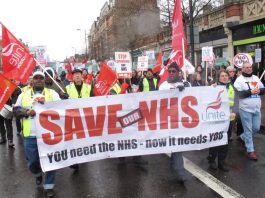 Unite banner with a clear message