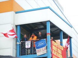 BIG BUSINESS FRAUD BOOMING! – as workers fight for their rights Visteon workers occupy their factory in Enfield to defend their pensions