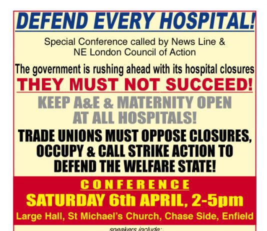 TODAY – April 6 – Defend every hospital  conference