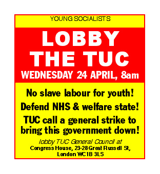 Lobby The Tuc – Today!