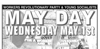 Rally And March On May Day