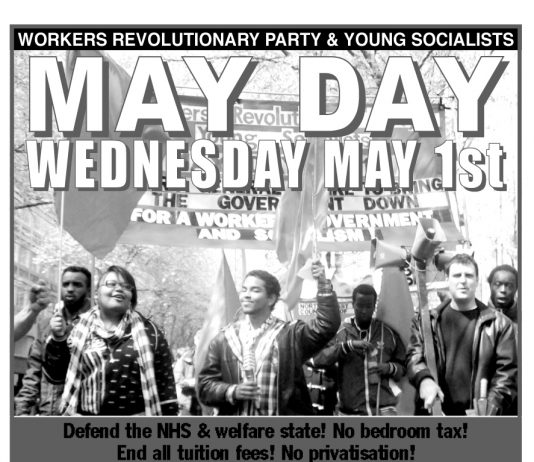 Rally And March On May Day