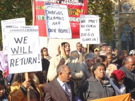 Chagos Islanders lobbied the House of Lords in 2008 over their right of return to the islands from which they were driven