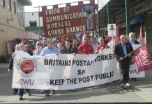Postal workers fighting against privatisation under the Blair/Brown government, so far there has been no battle against the Tory-led Coalition