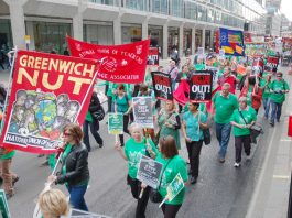 Over two thousand NUT members marched in London in defence of education on June 25th