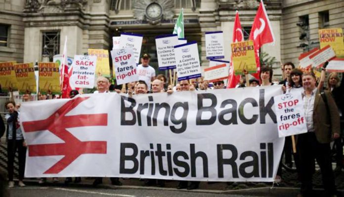 Passengers and unions have been fighting for some time now for the renationalisation of the railways