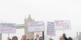 London Overground Travel Safe officers in the RMT are fighting for sick pay, job security and proper contracts