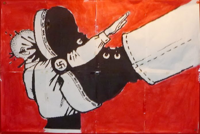 Anti-fascist poster