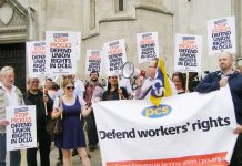 PCS members say they are on the front line in fight against ‘union bashing’