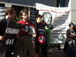 ‘Why hasn’t British Airways held an inquiry into the death of Jimmy Mubenga?’ Demonstrators want action to be taken against G4S for the killing of Jimmy Mubenga