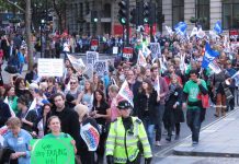 15,000 teachers on yesterday’s march determined to save state education by bringing down Gove and Tory-led coalition