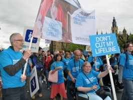 HUNT PROMOTING THE BIG DRUG COMPANIES – under the guise of beating dementia A march in London against cuts to benefits and services for disabled people being carried out by the coalition government