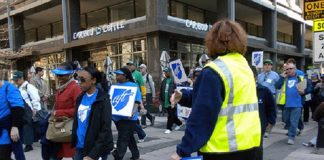 AFT protest against school closures in Philadelphia