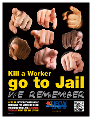 UFCW campaign poster