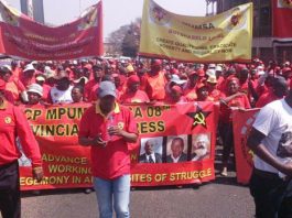 NUMSA workers taking strike action