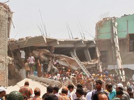 The Rana Plaza building collapse in April last year killed over 1,100 workers