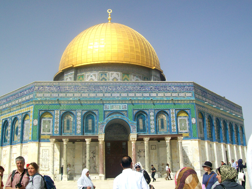 The Al-Aqsa Mosque in Jerusalem