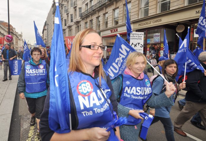 NASUWT members say ‘No to 68’ for retirement age