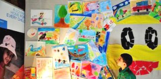 Syrian children expressed their hopes and vision for the future in the ‘Little Dreams’ art exhibition