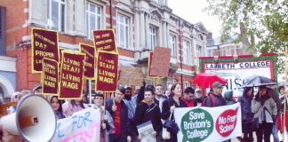 Workers at the Ritzy, Brixton are fighting for the Living Wage in the face of a rapidly rising cost of living. They are taking strike action again today