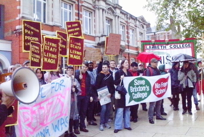 Workers at the Ritzy, Brixton are fighting for the Living Wage in the face of a rapidly rising cost of living. They are taking strike action again today