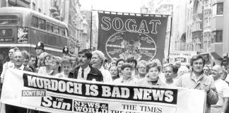 The relationship between the Thatcher government and the Murdoch press was cemented in the big struggles to smash trade unions in the mid 1980s. Other governments continued the pact with the Murdoch empire