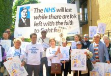 GPs, patients and supporters marched through Tower Hamlets on June 5th showing their determination to keep all GP surgeries open