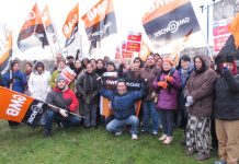 Ealing Hospital workers employed by contractors Medirest have taken a number of strike actions against low pay