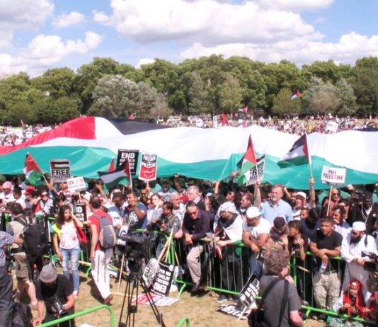 ‘The resistance of Gaza impressed the world’ – over 200,000 marched in London on August 9th in support of Palestine