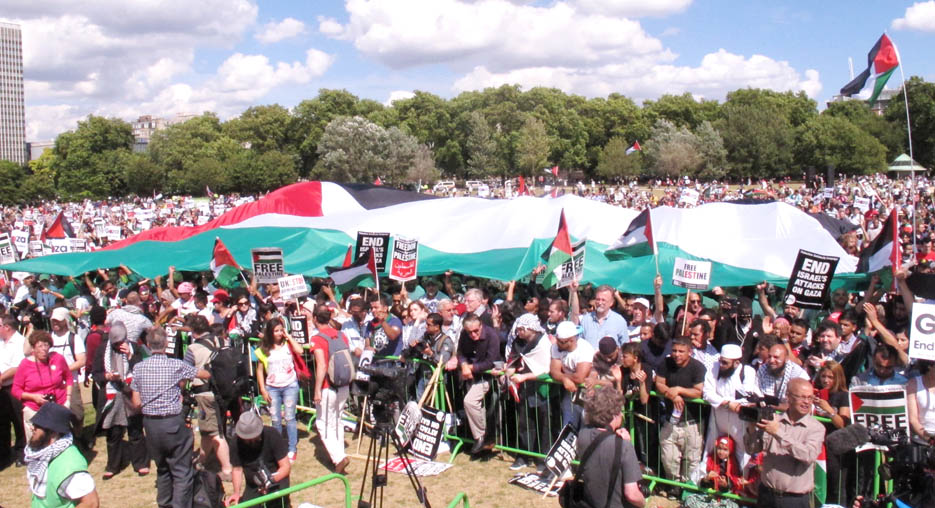 ‘The resistance of Gaza impressed the world’ – over 200,000 marched in London on August 9th in support of Palestine