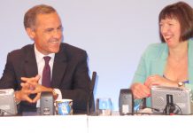 The class war at the TUC as banker CARNEY and TUC general Secretary O’GRADY meet