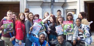 Birmingham youth defending youth centres – they are under attack nationally