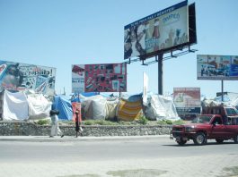 Thousands of Haitians are still living in tents after the earthquake of 2010
