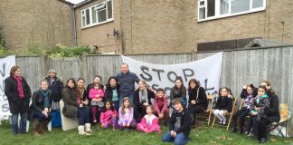 ‘This is a beautiful, peaceful estate which has been ripped apart to build luxury houses’  – evicted families get back together with families awaiting eviction ahead of the Sweets Way community fun day on Sunday