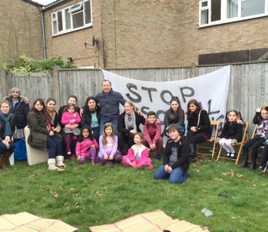 ‘This is a beautiful, peaceful estate which has been ripped apart to build luxury houses’  – evicted families get back together with families awaiting eviction ahead of the Sweets Way community fun day on Sunday