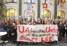 Students from the University of Arts London have occupied Central St Martin’s College since Thursday last week