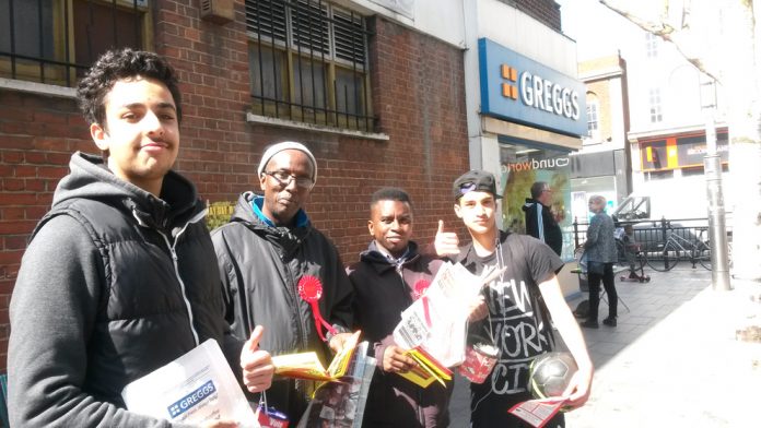 ATEF (left) and MANSOOR (right) both said that they would come on the march from Ealing Hospital on May 2nd