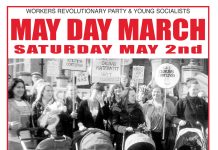 Next Saturday May 2 – May Day March
