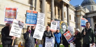 PCS fighting privatisation and victimisation at the National Gallery